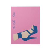 High Heel Shoel Thunder_Cove Notizblock (Rotiert)