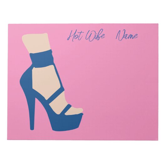 High Heel Shoel Thunder_Cove Notizblock (Vorderseite)