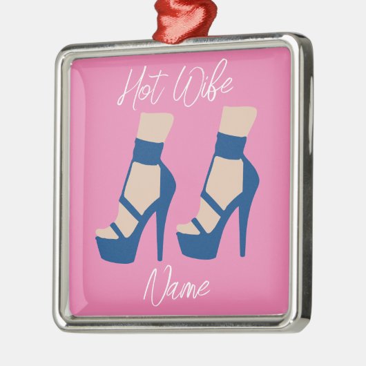 High Heel Shoel Thunder_Cove Ornament Aus Metall (Links)