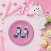 High Heel Shoel Thunder_Cove Pappteller (Party)