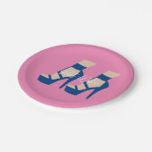 High Heel Shoel Thunder_Cove Pappteller (Schrägansicht)