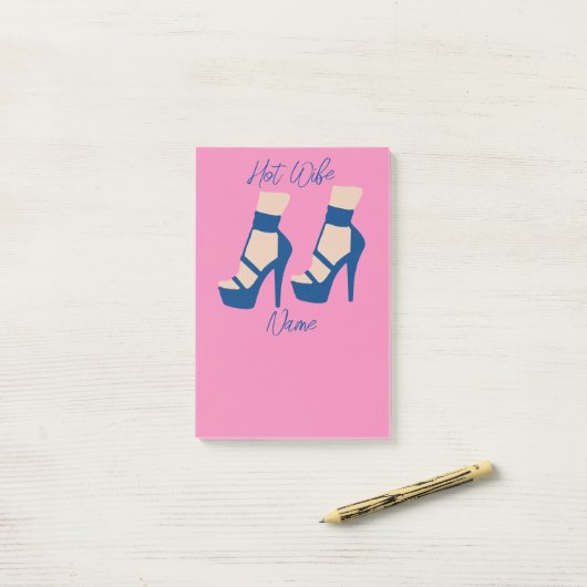 High Heel Shoel Thunder_Cove Post-it Klebezettel (Auf Schreibtisch)