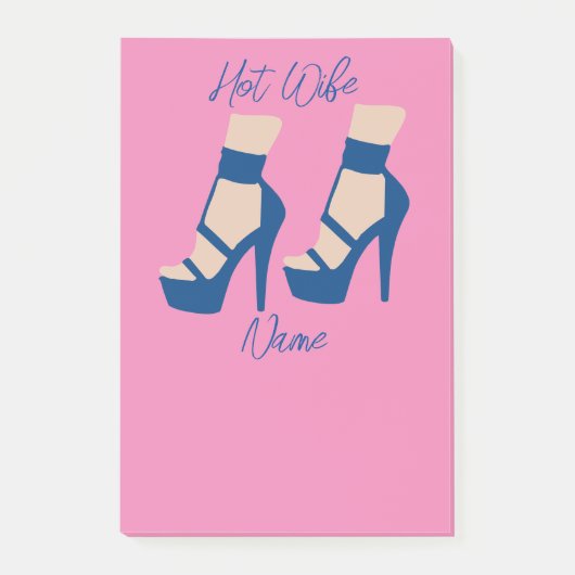 High Heel Shoel Thunder_Cove Post-it Klebezettel (Vorderseite)