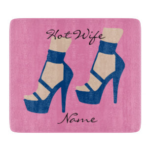 High Heel Shoel Thunder_Cove Schneidebrett