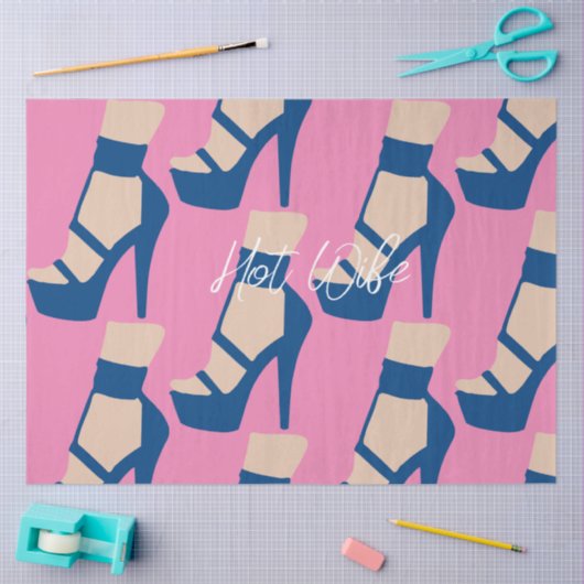 High Heel Shoel Thunder_Cove Seidenpapier (Basteln)