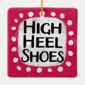 High Heel Shoes Ornament (Rückseite)