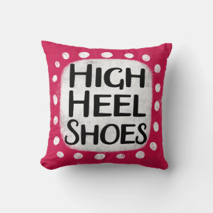High Heel Shoes Throw Kissen