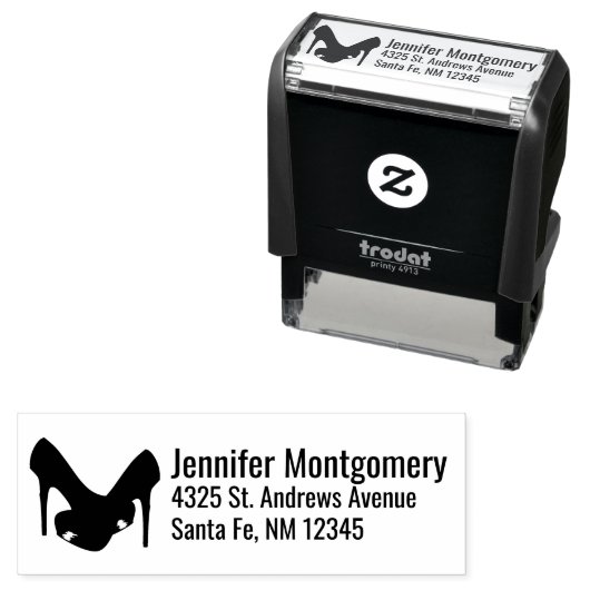 High Heel Stiletto Schuhe Permastempel (Beispiel)