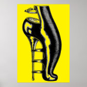 High Heeled Rubber Boot Poster (Vorne)