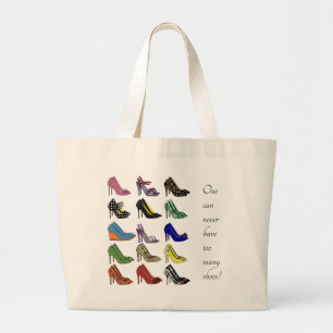 High Heeled Shoes II Tote Bag Jumbo Stoffbeutel