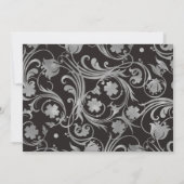 High Heels 40 & Fabulous Geburtstag Einladung (Rückseite)