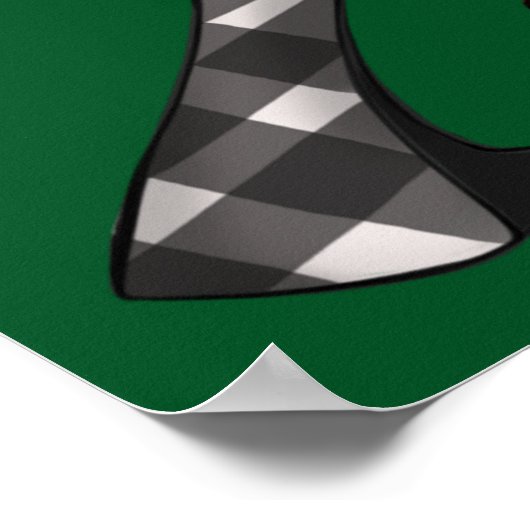 High Heels Christmas Tree Poster (Ecke)