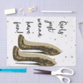 High Heels Fashion Shoes Glam Beauty Sweet 16 Seidenpapier (Handwerk)