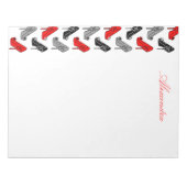 High Heels Notizblock (Vorderseite)