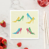 High Heels Paper Napkins Serviette (Beispiel)