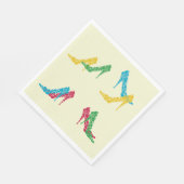 High Heels Paper Napkins Serviette (Ecke)