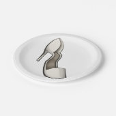 High Heels Pappteller (Schrägansicht)