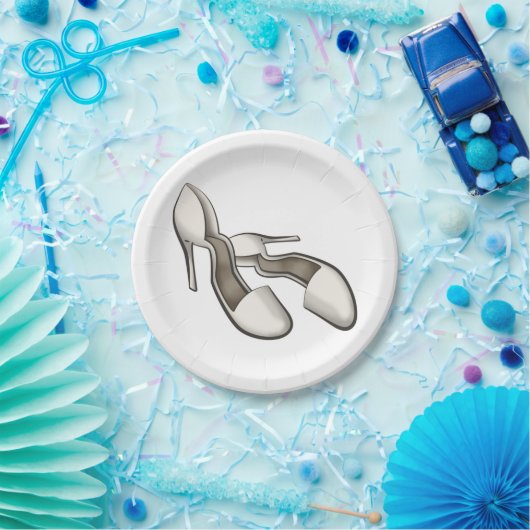 High Heels Pappteller (Party)