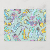 High Heels Postkarte (Vorderseite)