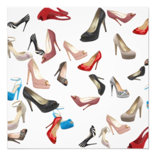 High Heels Shoes Fotodruck (Vorne)