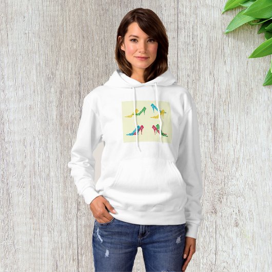 High Heels Womens Hoodie