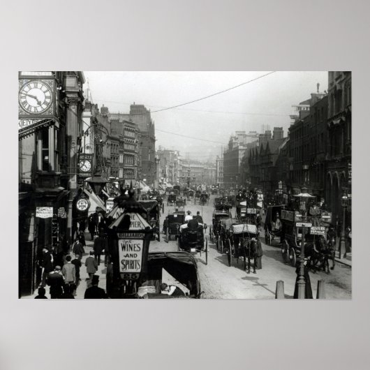 High Holborn, London, c.1890 Poster (Vorne)