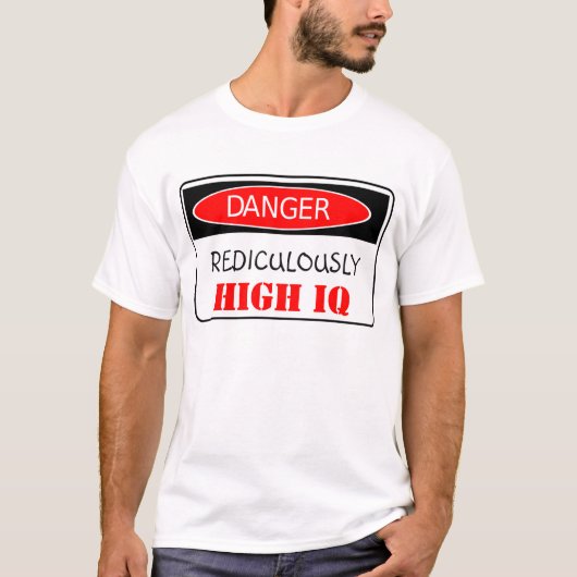 High IQ T-Shirt (Vorderseite)