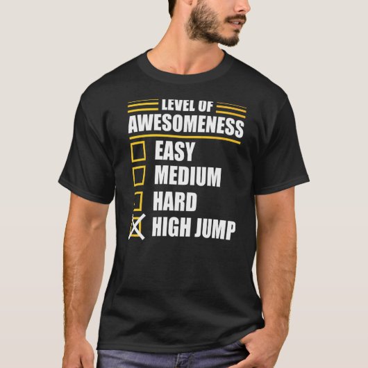 High Jump Athletics T-Shirt (Vorderseite)