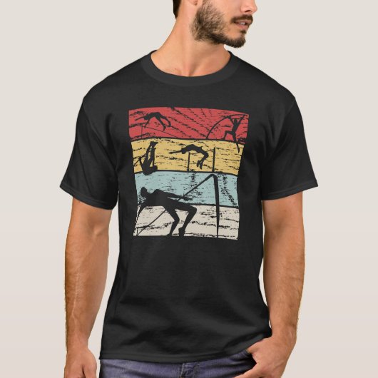 High Jump Retro T-Shirt (Vorderseite)