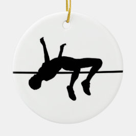 High Jump Track und Field Ornament