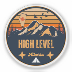 High Level, Alberta Aufkleber
