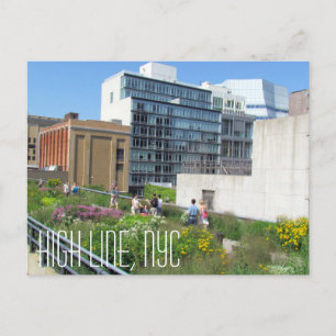 High Line NYC Postkarte