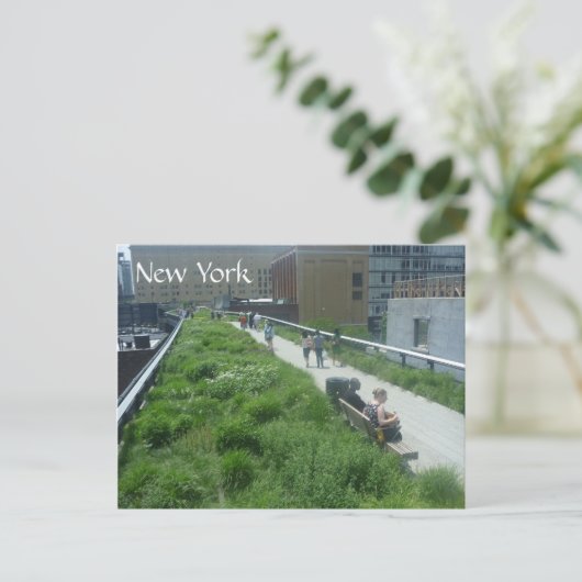 High Line Postkarte (Stehend Vorderseite)