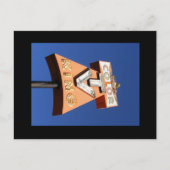 High Neon Style Sign Postkarte (Vorderseite)