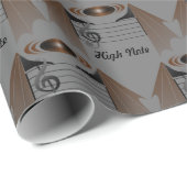 High Note Bat Favorite Song Geschenkpapier (Rolleneckpunkt)