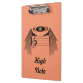 High Note Bat Favorite Song Klemmbrett (Links)