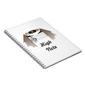 High Note Bat Favorite Song Notizblock (Rechte Seite)