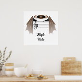 High Note Bat Favorite Song Poster (Küche)