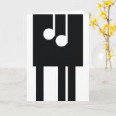 High-Note-Karte Karte (Gelbe Blume)