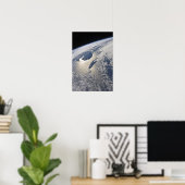 High-oblique view of the Gaspe Peninsula Poster (Heimbüro)