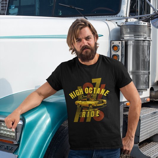 High Octane Muscle Car West Coast T-Shirt