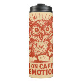 High on Caffeine & Emotions Thermosbecher (Vorderseite)