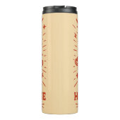 High on Caffeine & Emotions Thermosbecher (Rückseite)