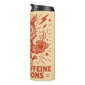 High on Caffeine & Emotions Thermosbecher (Nach rechts gedreht)