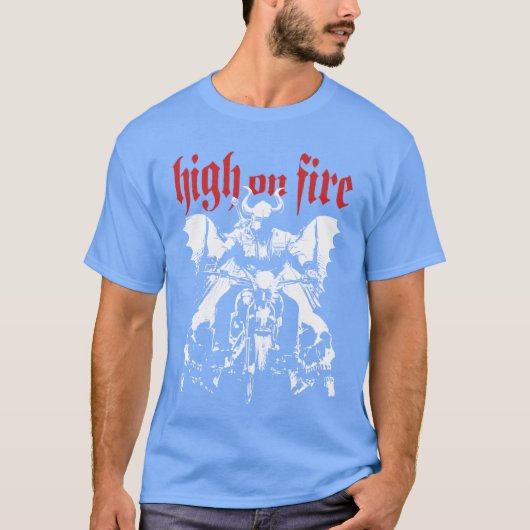 High on Fire Mädchen T-Shirt (Vorderseite)
