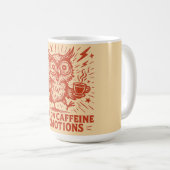 High on Kaffe und Emotionen Kaffeetasse (VorderseiteRechts)