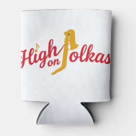 High on Polkas Logo Can Cooler Dosenkühler