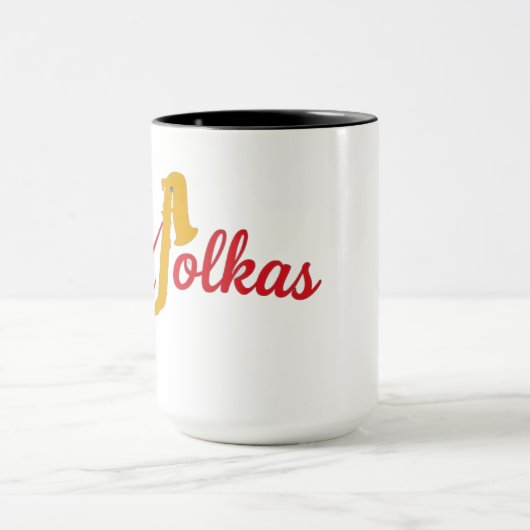 High on Polkas Logo Mug Tasse (Zentrum)