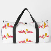 High on Polkas Logo-Tasche Duffle Bag (Rückseite)