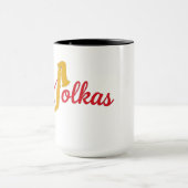 High on Polkas Logo Tasse (Zentrum)